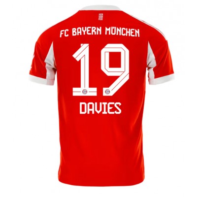 Bayern Munich Alphonso Davies #19 Heimtrikot 2025-26 Kurzarm Bayern Munich Alphonso Davies #19 Heimtrikot 2025-26 Kurzarm